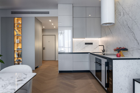 Кварцевый паркет Quartz Parquet Английская Ёлка Дуб Медовый Раф 33-463 5/0,6 мм